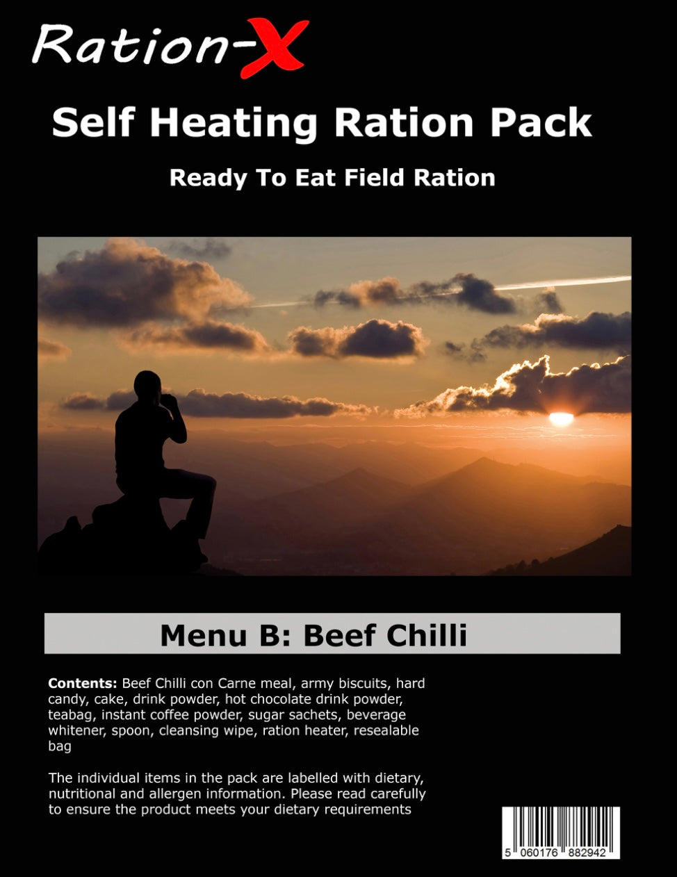 Ration Pack Beef Chilli