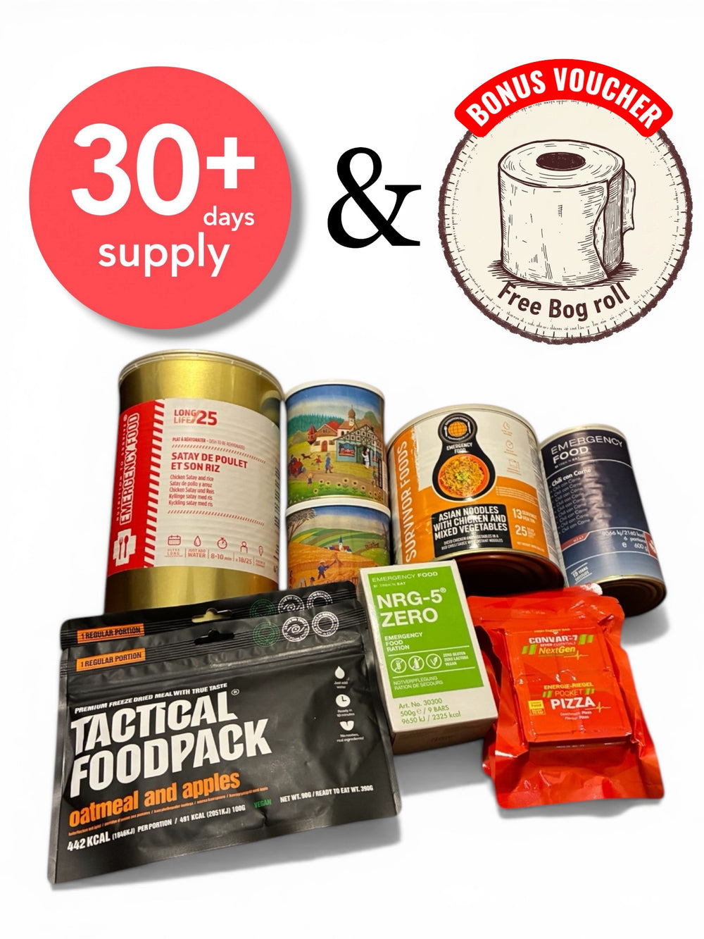 The Prepared Selection 30 Days 1 person